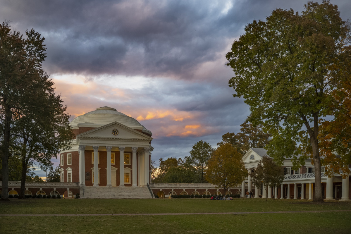 Rotunda at sunset